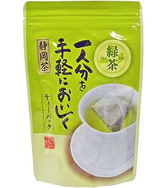 静岡産一番茶,紐付ティーバッグ
